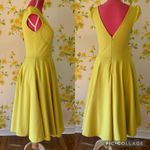 Glamazon Low V neck crinoline dress size M Green Size M Photo 8