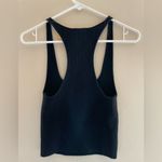 Free People  Initimately Black Tank Cami Intimately Ribbed Knit Top Size large Photo 4