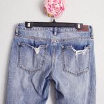 Anthropologie Hidden Bailey Medium Wash Distressed Boyfriend Jeans Photo 5