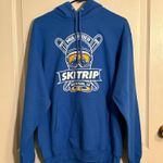 Mule Rider Ski Trip Hoodie – Winter Park, CO Blue Size M Photo 0