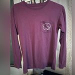 Ivory Ella  Long Sleeve Shirt size Small women’s purple Photo 1
