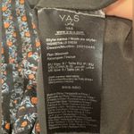 ASOS  Y.A.S chiffon smock dress with drop hem mixed floral and stripes size S Photo 13