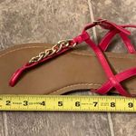 Merona Pink sandals with chain Photo 3