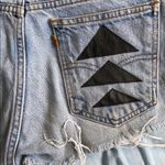 Reformation Vintage Levi Orange Tab Shorts Photo 5