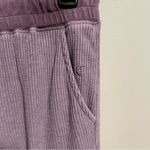 Zyia Active Don’t Wake Me Thermal Waffle Knit Loungewea Joggers- Size Large Photo 4