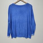 Gran Sasso Italy 100% Cashmere Twinset Cardigan & Sweater‎ Blue Women's Size 46 Size L Photo 3