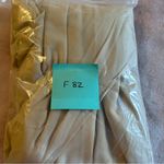 NWOT cream chiffon short sleeve homecoming dress size 4 floral appliqué Photo 9