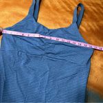 Outdoor Research Bryn tank Blue Fitted activewear tank large built in sports bra Photo 12