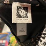 Anne Klein Cute flowy sleeveless jersey knit elastic waist dress pockets floral Photo 10