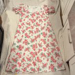 Endless Rose NEW  WOMENS  Dress with Pink and Green Floral Design L Photo 0