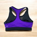 Fabletics ZOE HIGH IMPACT SPORTS BRA WOMEN'S SIZE MEDIUM Purple Photo 1