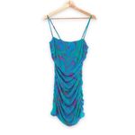 We Wore What Ronnie Dress in Ocean Blue Multi Photo 1