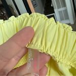 Free People FP Movement In The Wild Shorts butter Yellow pockets workout elastic Size M Photo 3