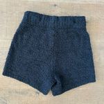SKIMS  black fuzzy soft comfy casual shorts Photo 2