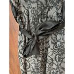 Maurice's Maurice’s Purple Black Paisley Empire Waist Dress Size 16 Witchy Whimsygoth Photo 6