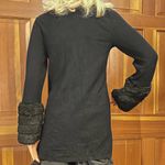 Thalia Sodi  Womens Faux Fur Cuff Cardigan Photo 14