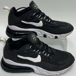 Nike  Air Max 270 React AT6174-004 Black White Women's Sneakers Shoes Size 7.5 Photo 0