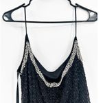 Mac Duggal 93551 Black Beaded Spaghetti Strap Column Gown Size 12 Photo 6