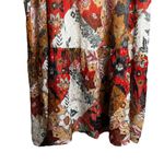 Johnny Was  Maxi Skirt Womens XL Tiered Stephanie Floral Metallic Print Long $275 Photo 2