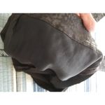 Nic+Zoe  Wonder Stretch Embossed Shimmer Slim Black Pants Womens Size 4 Photo 6