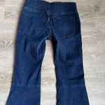 Free People NEW Flare Penny Pull On Denim Jean in Rich Blue Photo 13
