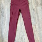 Glyder burgundy leggings sport bra set size S. Photo 5