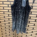 Cable & Gauge Cable & Gage Black And Silver Ombre Sequin Tank Top Size Small‎ Photo 3