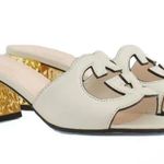 Gucci Women Interlocking G Cutout Sandal Size 41 Photo 0