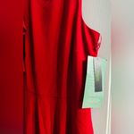 Maia NWT Sleeveless Ruffle Side Jumpsuit Crimson. Size‎ 6 Red Photo 1
