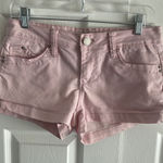 Ymi ‎ Wannabettabutt 7 Pink Denim Shorts Photo 0