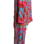 NWT Belle Frances Crochet floral high low top Photo 1