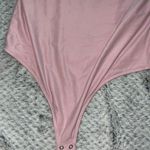 Abercrombie & Fitch Abercrombie Pink Bodysuit Soft Short Sleeve  Photo 1