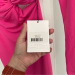 Nookie NWT Jewel Gown Neon Pink Cut Out Backless Dress Maxi Bodycon Long Sleeve Photo 3