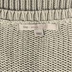 Gap Grey Short Sleeve Boxy Cable Knit Sweater Photo 4