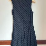 Christopher & Banks Blue Ruffled Sleeveless Mini Dress Photo 1