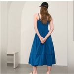 Athleta  Elation V-Neck Hybrid Dress Dark Lapis Blue Sz S Photo 1