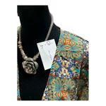 Black Bead Black Head Shelby crop tie Kimono size M Photo 4