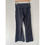 Aerie Offline by ‎ The Hugger High Waisted Foldover Flare Leggings Navy Sz Large Photo 7