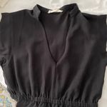Grade & Gather Boutique Grey Crop Top Photo 3
