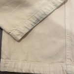 ZARA NWOT creamy beige High Rise cargo jeans pants large pockets small s Photo 3