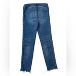 Vervet  Red Stripe Ankle Skinny Jeans Photo 1
