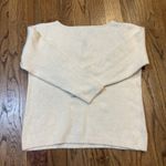 A Little Extra Spice Vintage Y2K Women's Sweater 2XL Off White Ramie Rabbit Hair Size 2X Photo 1