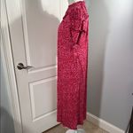 Boden Pink and Red Neck Dress Size 8 Photo 2
