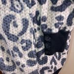 Simply Vera Leopard Sweater Cheetah Animal Print Soft Pajamas Sleep Loungewear Black Size M Photo 4