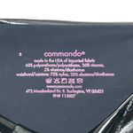 Commando Faux Patent Leather Leggings Women’s Size High Rise Black Stretch Photo 6