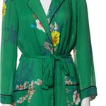 Alexis  wrap floral jacket and mini wrap skirt size xs Photo 2