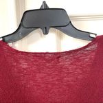 Urban Outfitters  burgundy V neck short sleeved top Photo 6