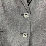 Lane Bryant NWT Lane Bryant Woman's Sz 14 Gray Plaid Two Button Front Career Blazer Photo 6