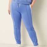 PINK - Victoria's Secret Pink Victoria Secret Mid Rise Zipper Ankle Blue Track Pants Photo 7