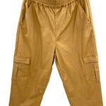 Universal Standard  Khaki Tan Pull-On‎ Cargo Pants Size S / Plus Size 14-16 Photo 3